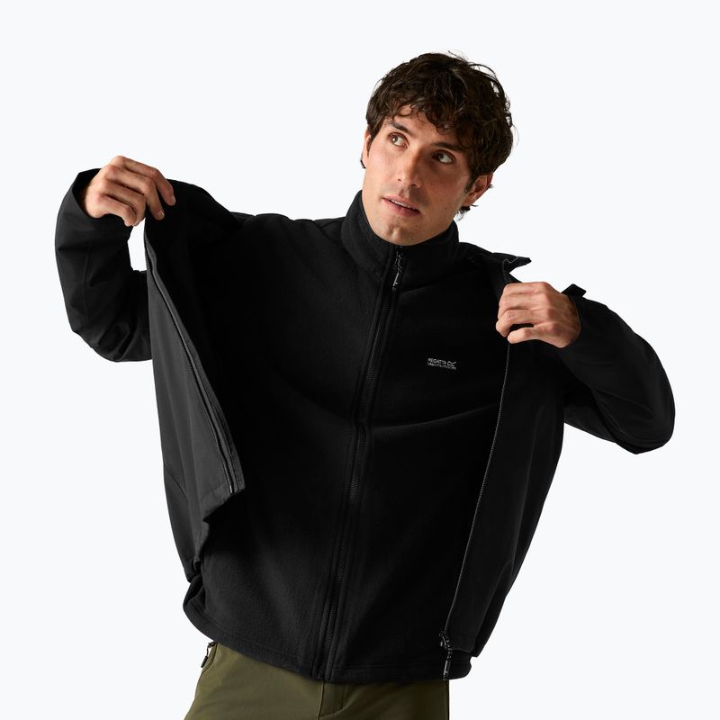 Pánska bunda 3v1 REGATTA Coriver 3in1 2026 black/black 5