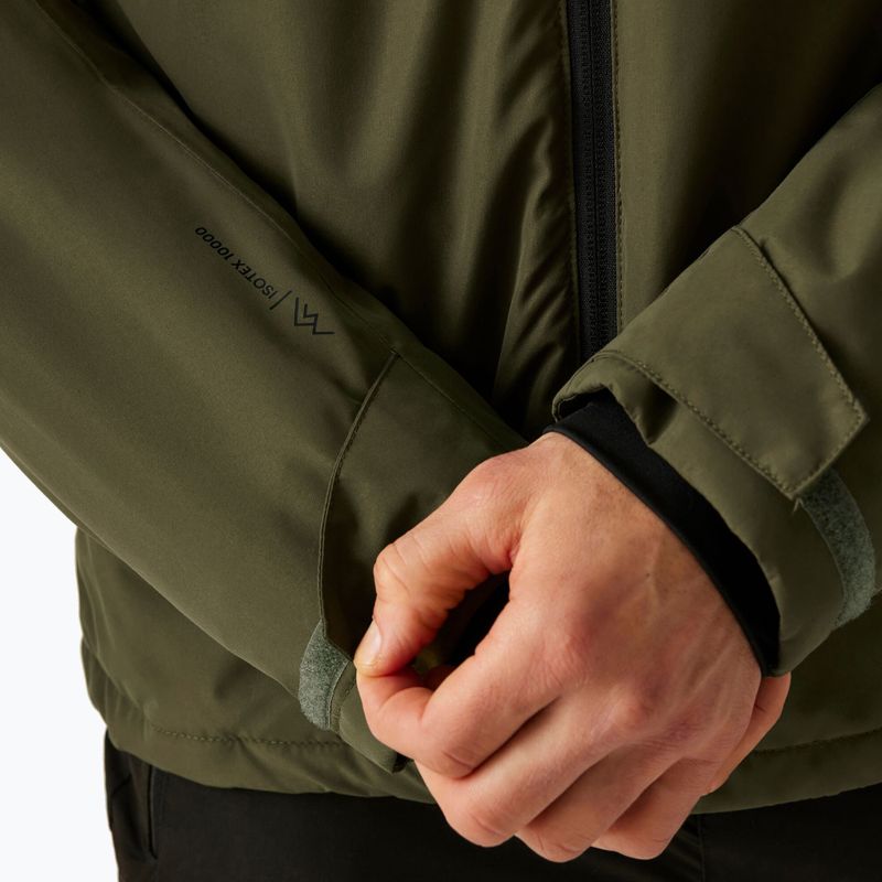 Pánska bunda REGATTA Frelton olive night 8