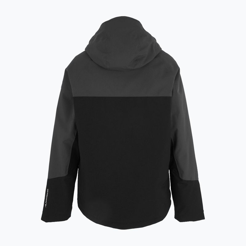 Pánska bunda do dažďa REGATTA Highton Stretch Padded ash/black 11