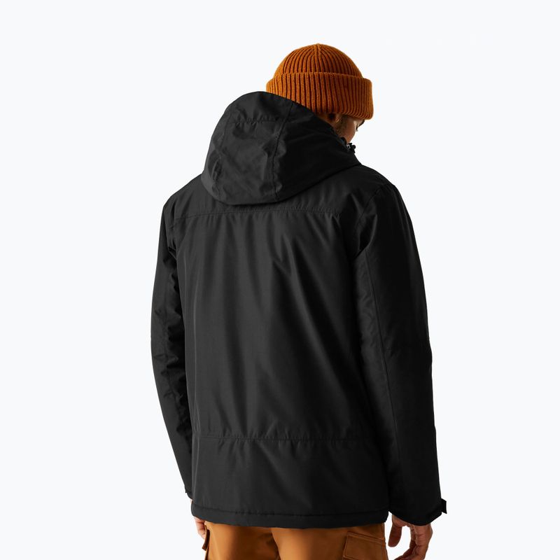 Pánska bunda do dažďa REGATTA Thornridge black 3