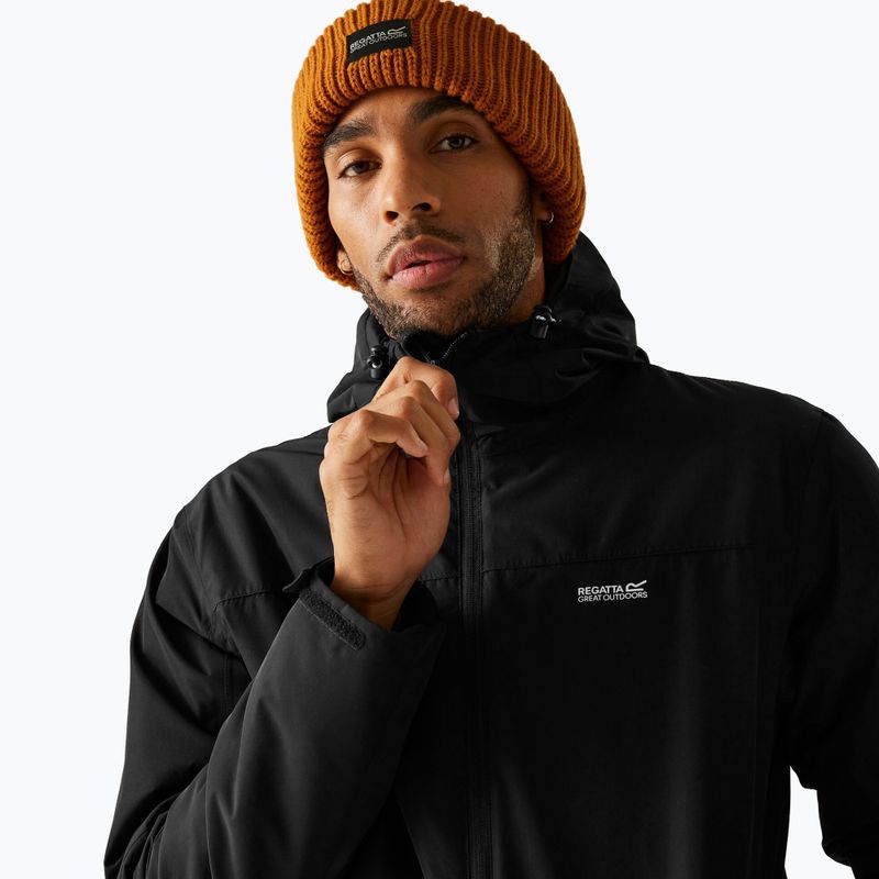 Pánska bunda do dažďa REGATTA Thornridge black 6