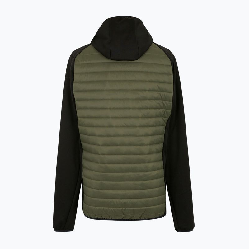 Pánska hybridná bunda REGATTA Andreson Hybrid olive/night black 7