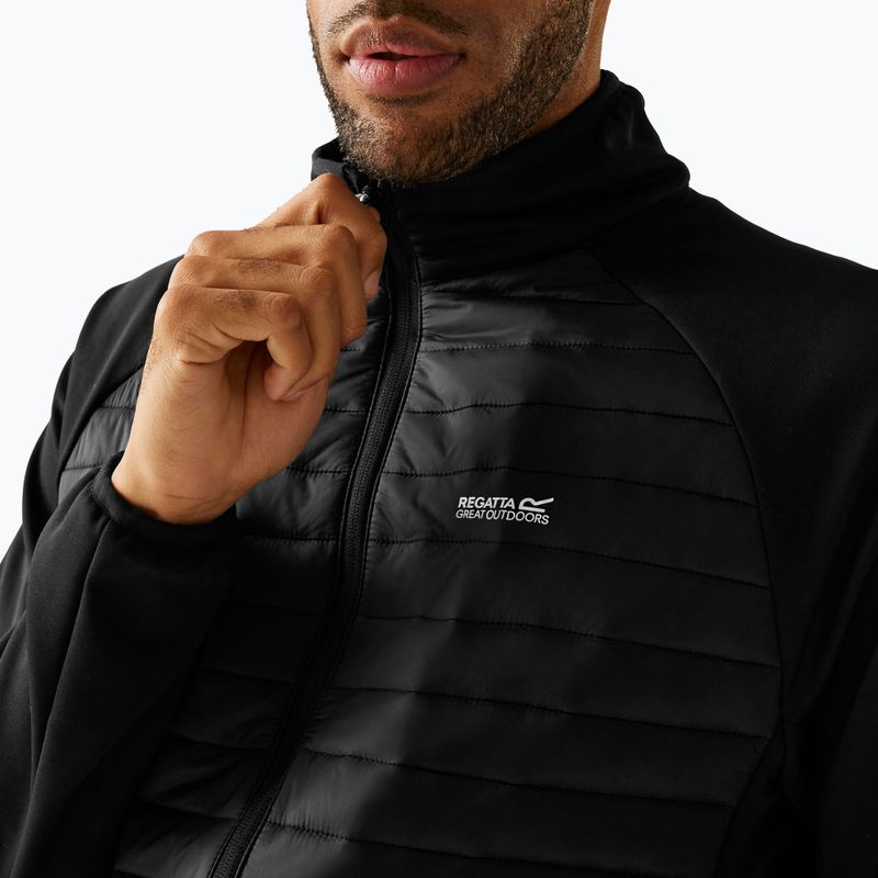 Pánska hybridná bunda Regatta Clumber Hybrid black 4