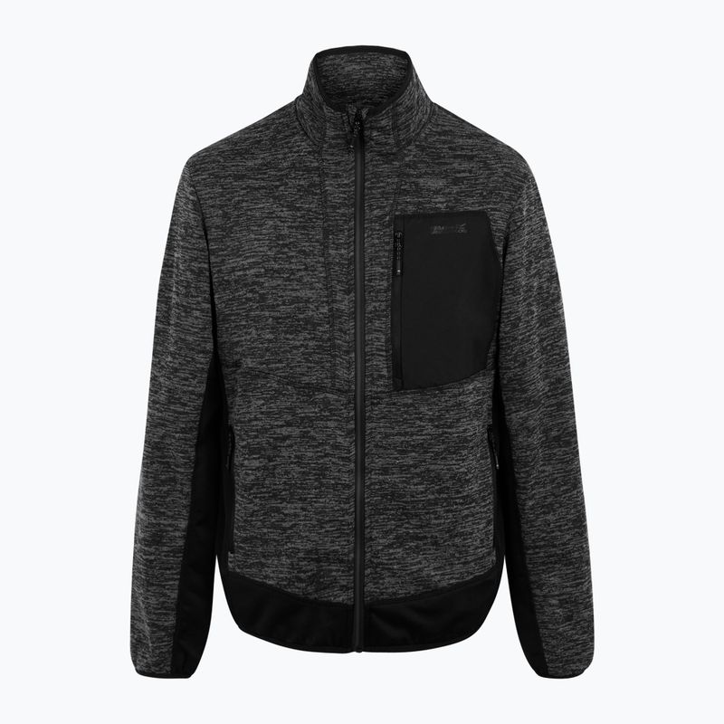 Pánska mikina REGATTA Baslinn ash marl/black 5