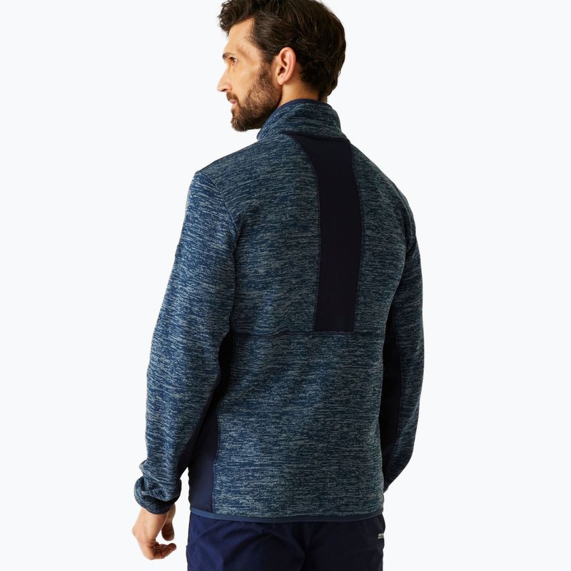 Pánska mikina REGATTA Baslinn moonlight denim marl/navy 3