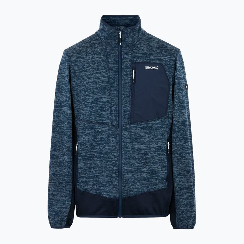 Pánska mikina REGATTA Baslinn moonlight denim marl/navy 5