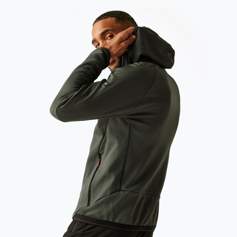 Pánska mikina REGATTA Everet olive night 3