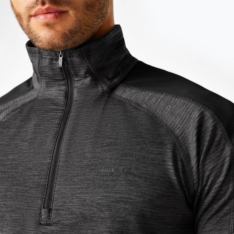 Pánska mikina REGATTA Hepley ash/black 4