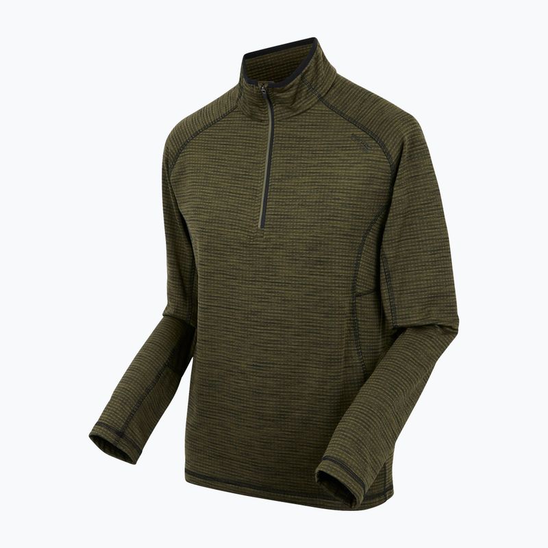 Pánska fleecová mikina REGATTA Yonder II olive night 7