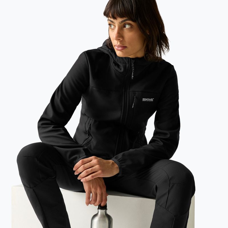 Dámska softshellová bunda REGATTA Ossek black 5