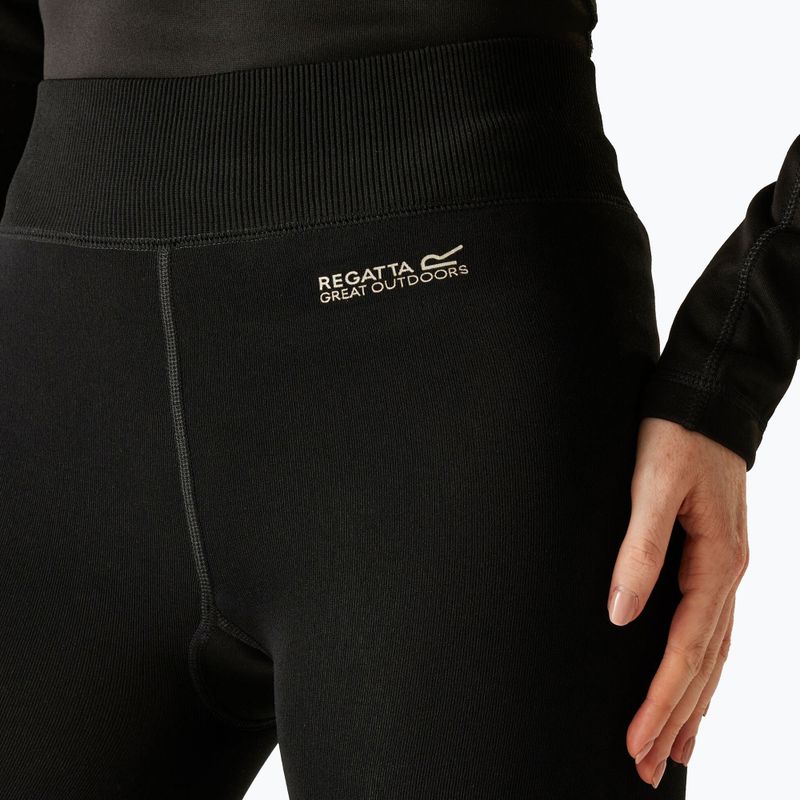 Dámske termo legíny Regatta Thermal Stretch black 4