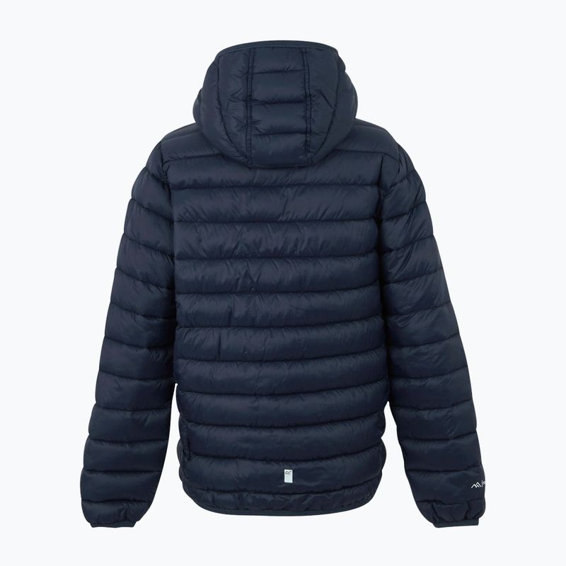 Detská bunda REGATTA Hooded Marizion navy/gold flake 2
