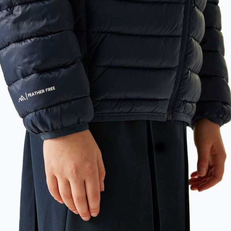 Detská bunda REGATTA Hooded Marizion navy/gold flake 9