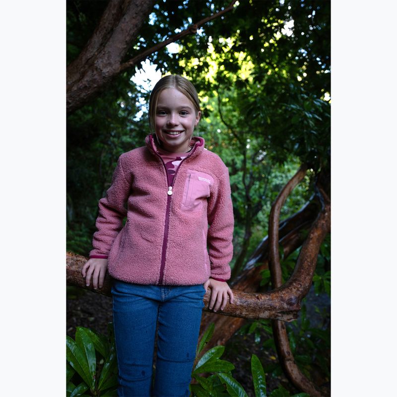 Detská mikina REGATTA Frankie Warm dusty rose 10