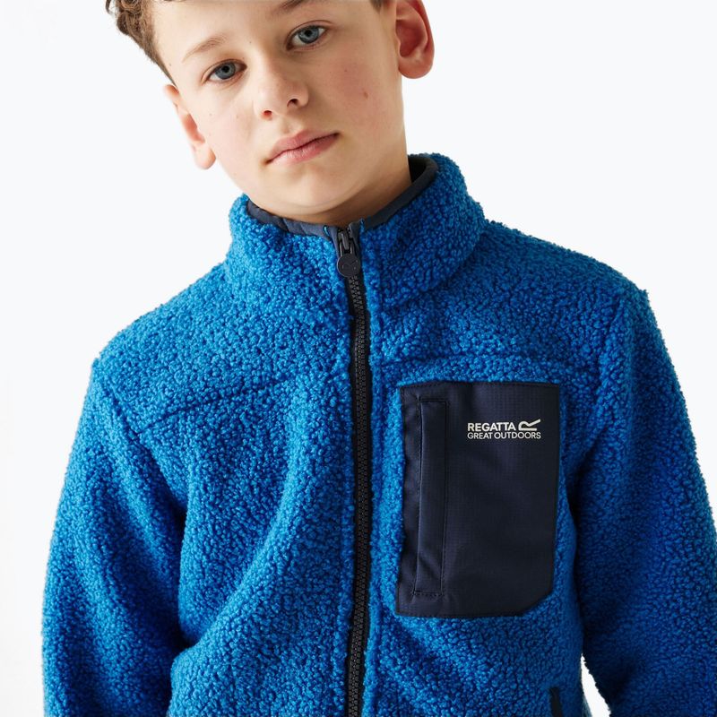 Detská mikina REGATTA Frankie Warm snorkel blue 4