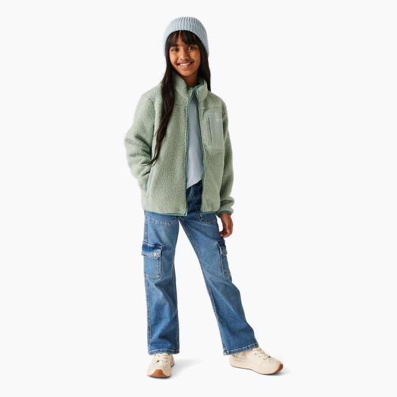 Detská mikina REGATTA Frankie Warm green haze 2