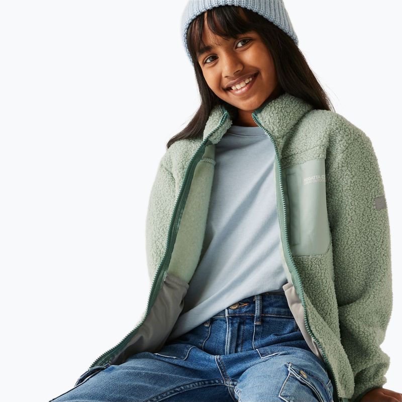 Detská mikina REGATTA Frankie Warm green haze 7