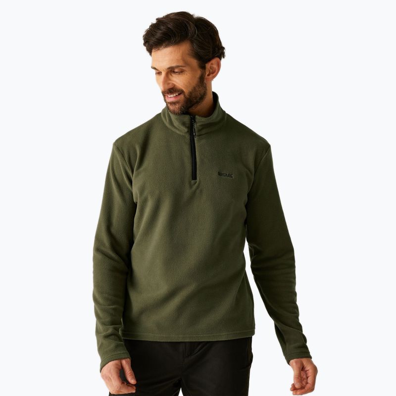 Pánska fleecová mikina REGATTA Thompson olive night