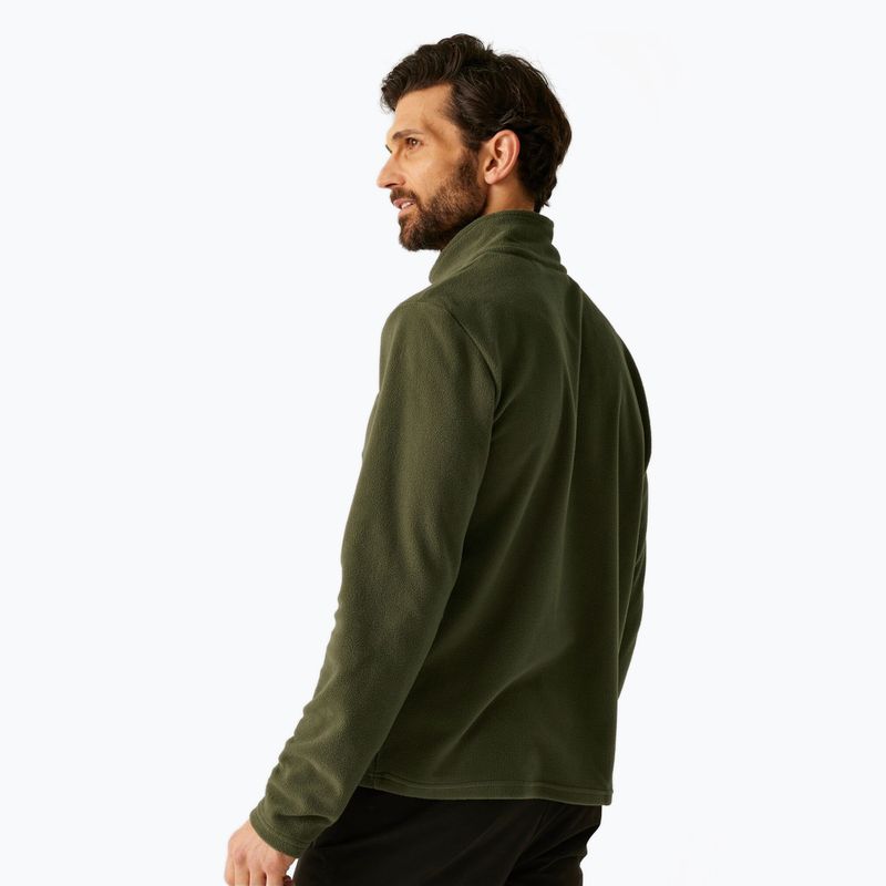 Pánska fleecová mikina REGATTA Thompson olive night 3