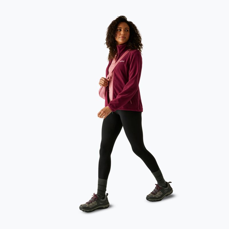 Dámska fleecová mikina REGATTA Floreo IV dark pimento 2