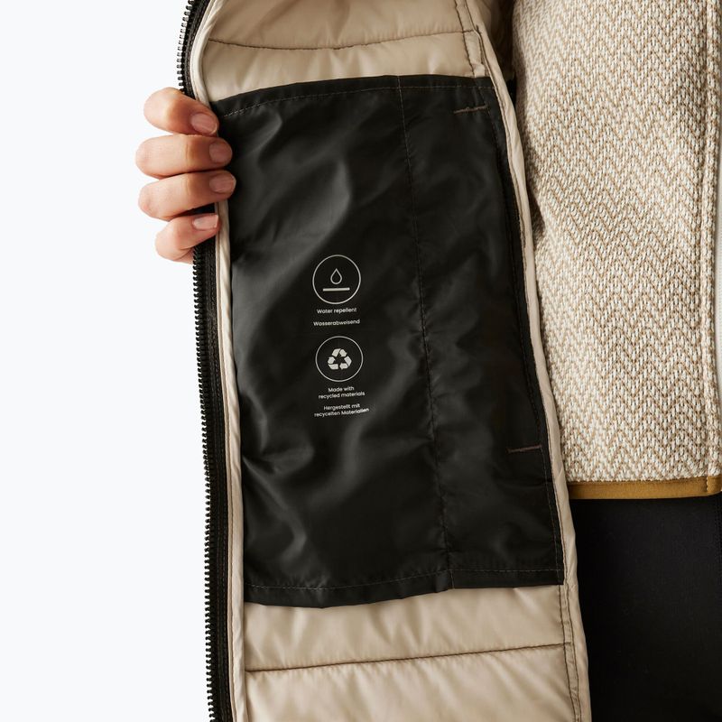 Dámsky zateplený kabát REGATTA Andria mocha/perfectly pale 8