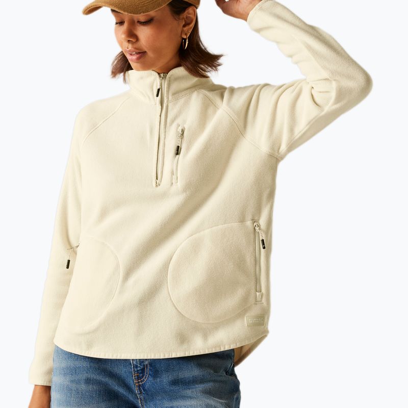 Dámska fleecová mikina REGATTA Frankie Half Zip light vanilla 4