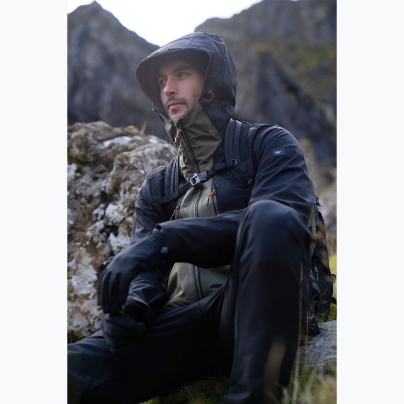 Pánska bunda 3v1 REGATTA Sacramento olive night/black 16