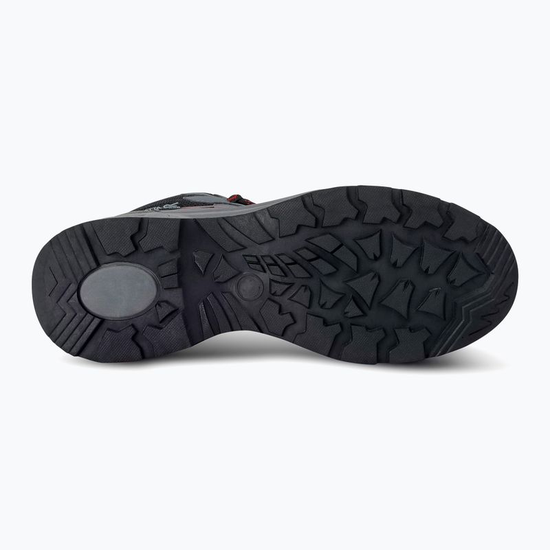 Pánske turistické topánky REGATTA Vendeavour granite/rio red 4