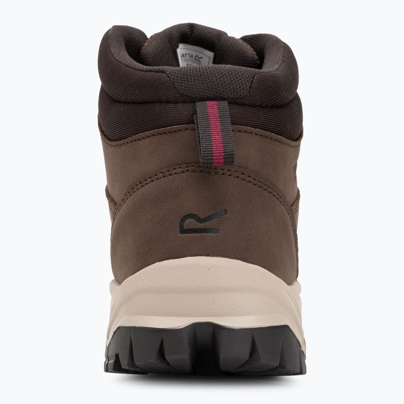 Dámske trekingové topánky REGATTA Blake chestnut/dark pimento 6