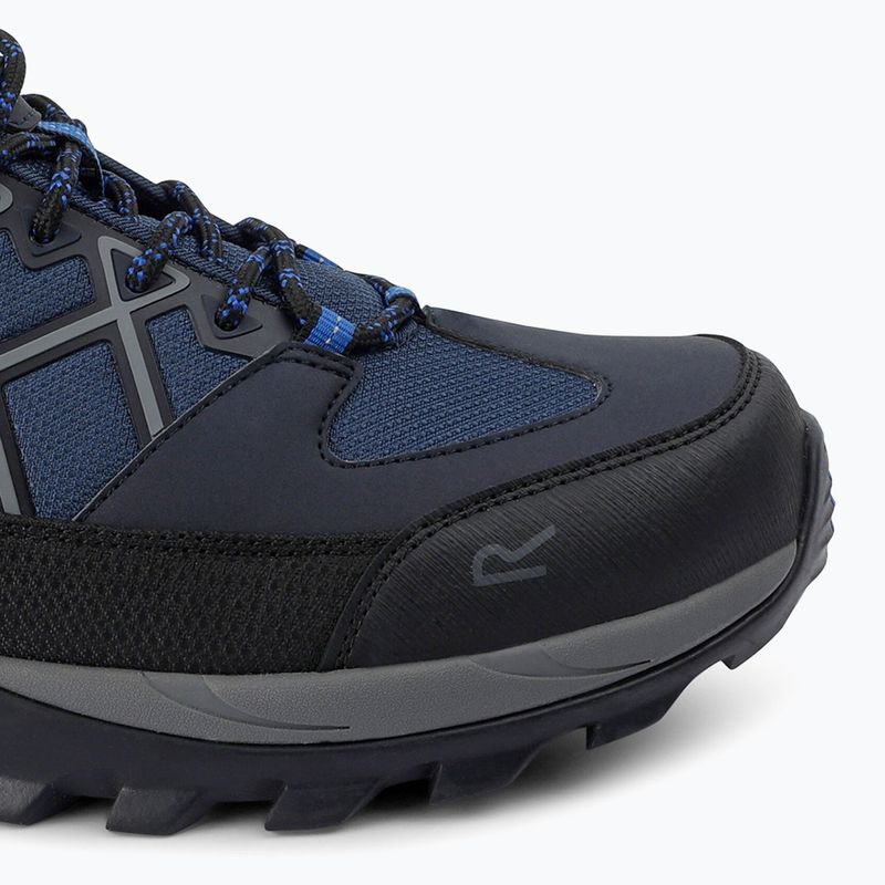 Pánske trekingové topánky REGATTA Samaris III Low navy/snorkel blue 9