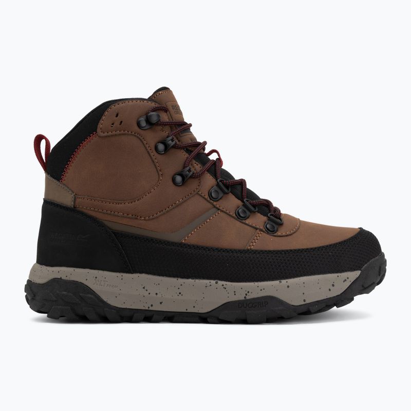 Pánske turistické topánky REGATTA Renford brown/rio red 2