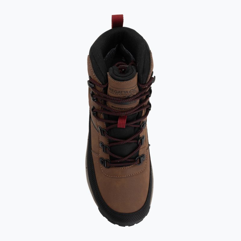 Pánske turistické topánky REGATTA Renford brown/rio red 5