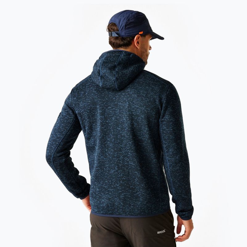 Pánska mikina REGATTA Hooded Newhill moonlight denim 3