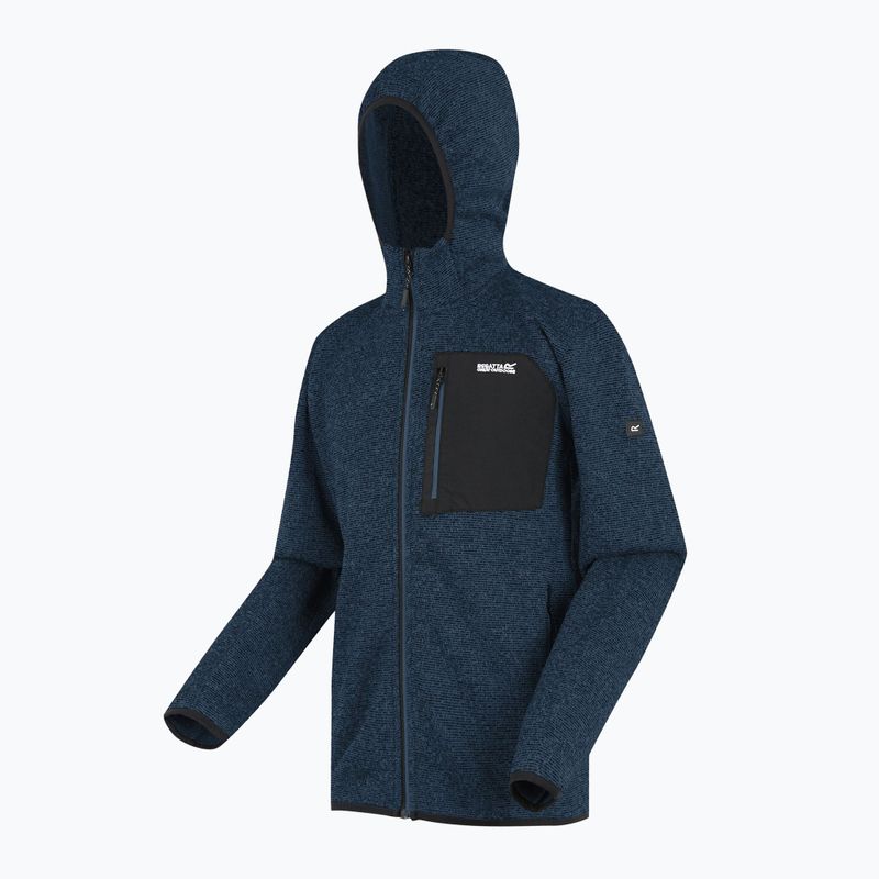 Pánska mikina REGATTA Hooded Newhill moonlight denim 7