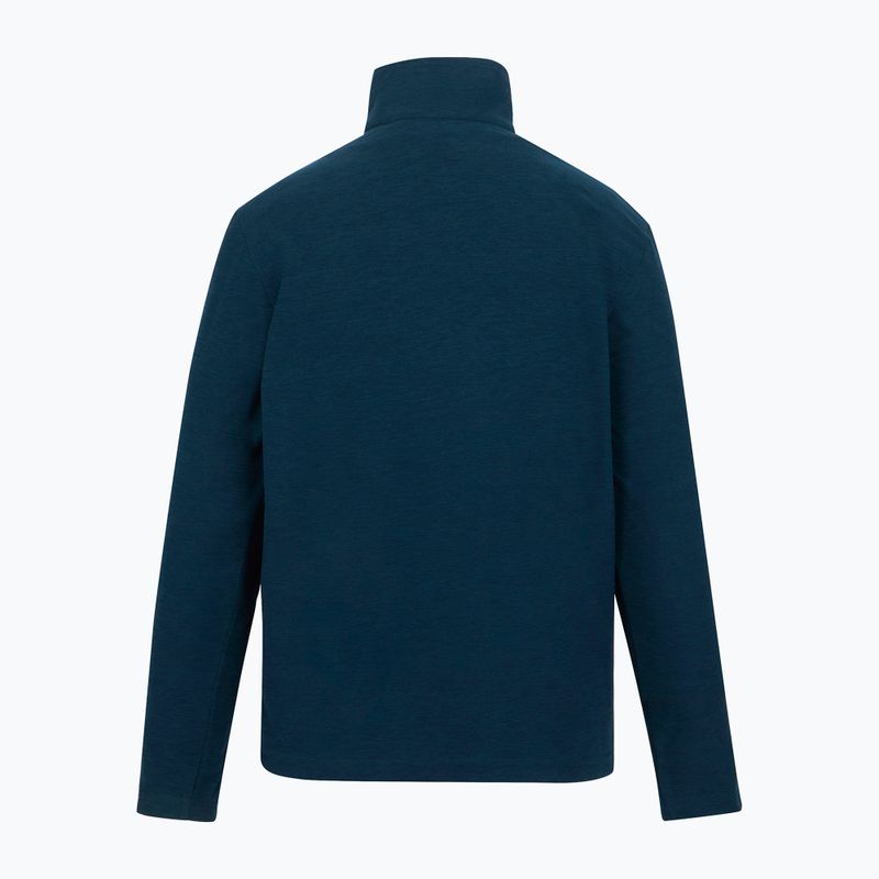 Pánska fleecová mikina Regatta Thompson Marl moonlight denim 11