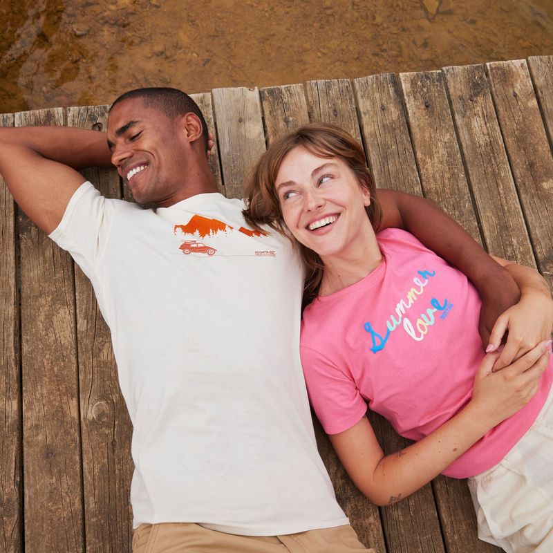 Pánske tričko Regatta ClineIX white stone wilderness 9