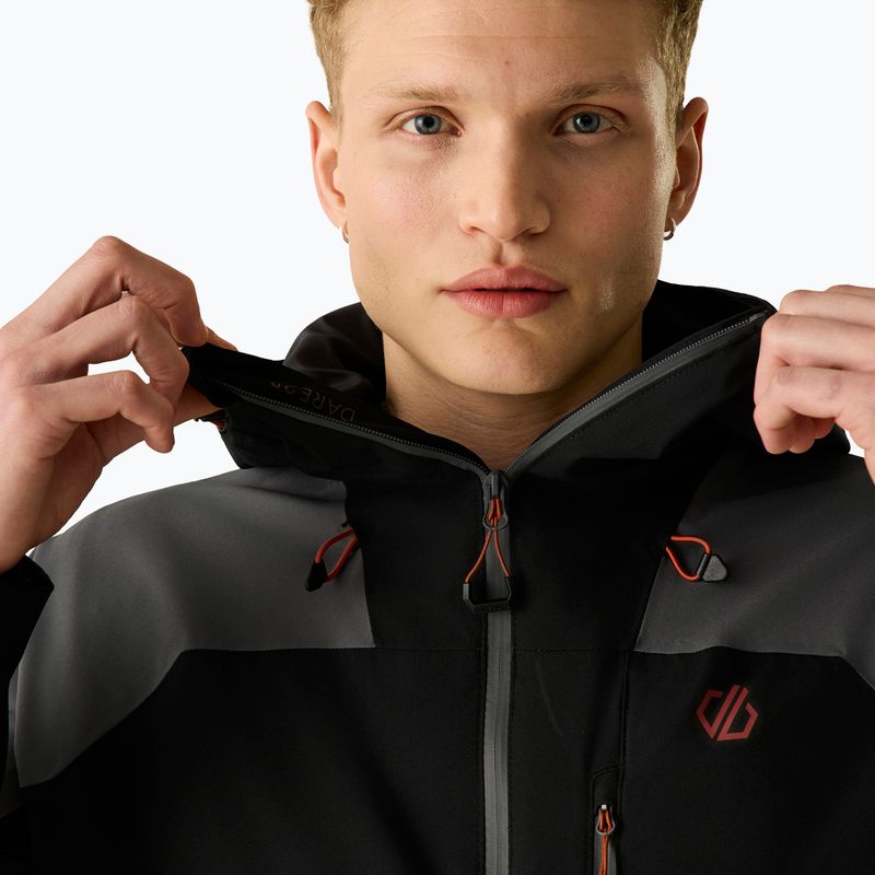 Pánska nepremokavá bunda Dare 2b Torrek III Jacket magnet/black 4