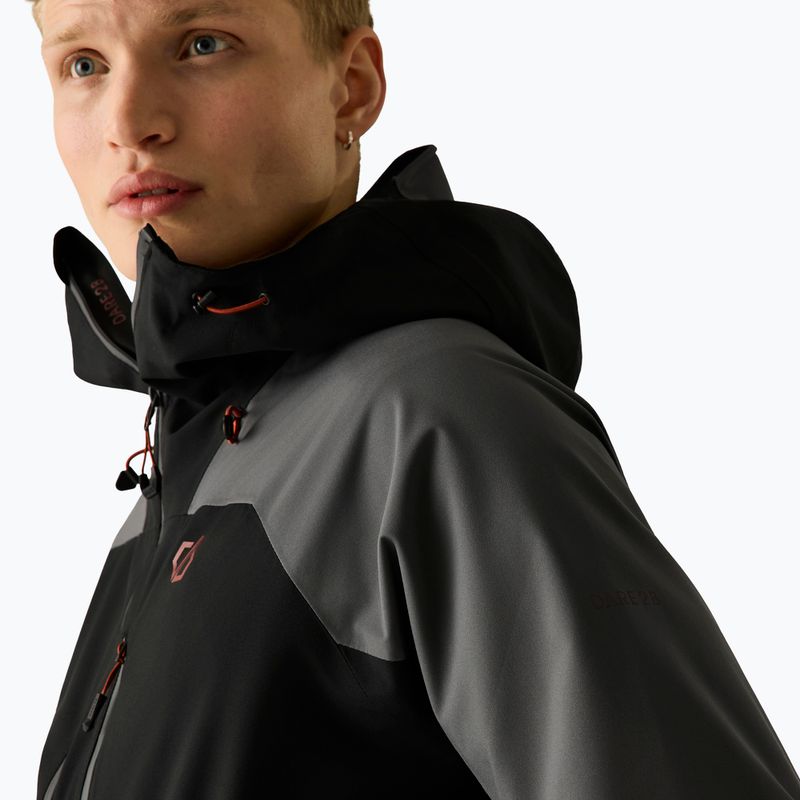 Pánska nepremokavá bunda Dare 2b Torrek III Jacket magnet/black 5