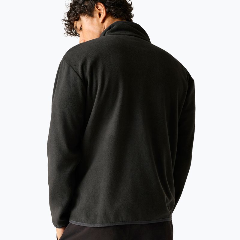Pánska fleecová mikina REGATTA  Frankie Full Zip Fleece black/black 4
