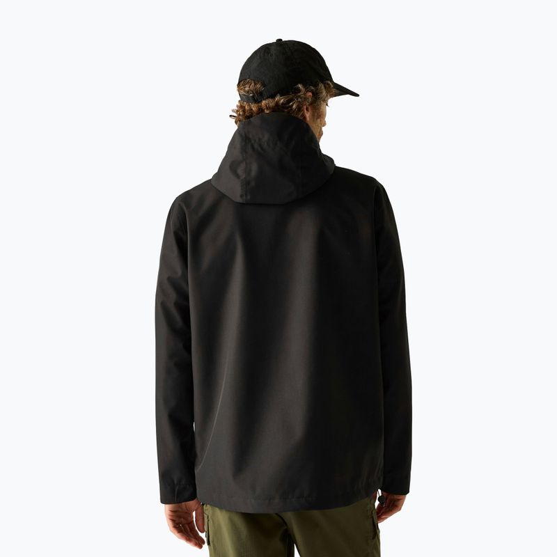 Pánska nepremokavá bunda REGATTA Waterproof Shell Frankie black 3