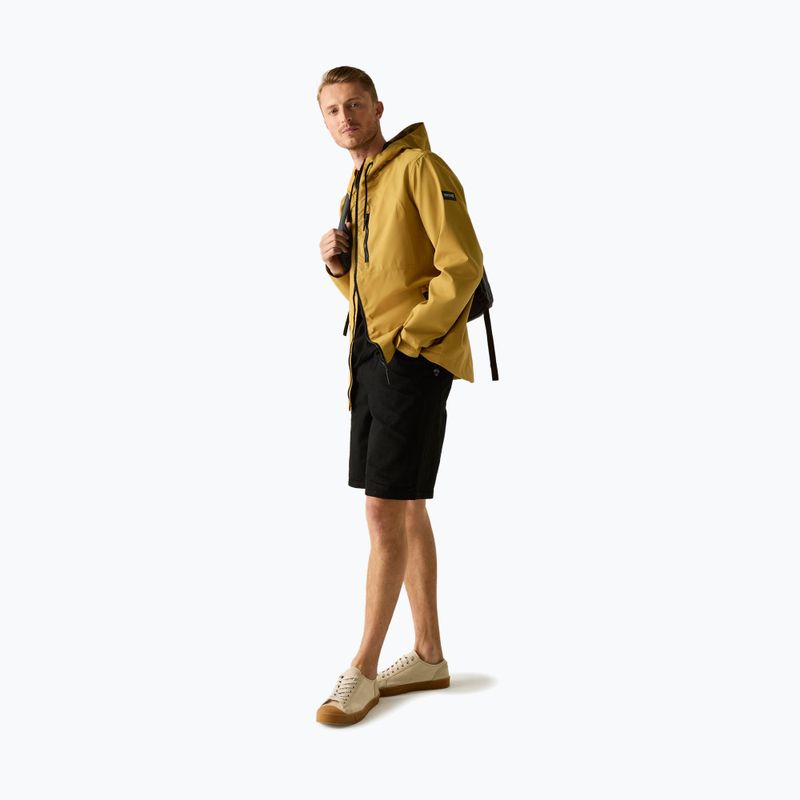 Pánska nepremokavá bunda REGATTA Waterproof Shell Frankie wood brown 2