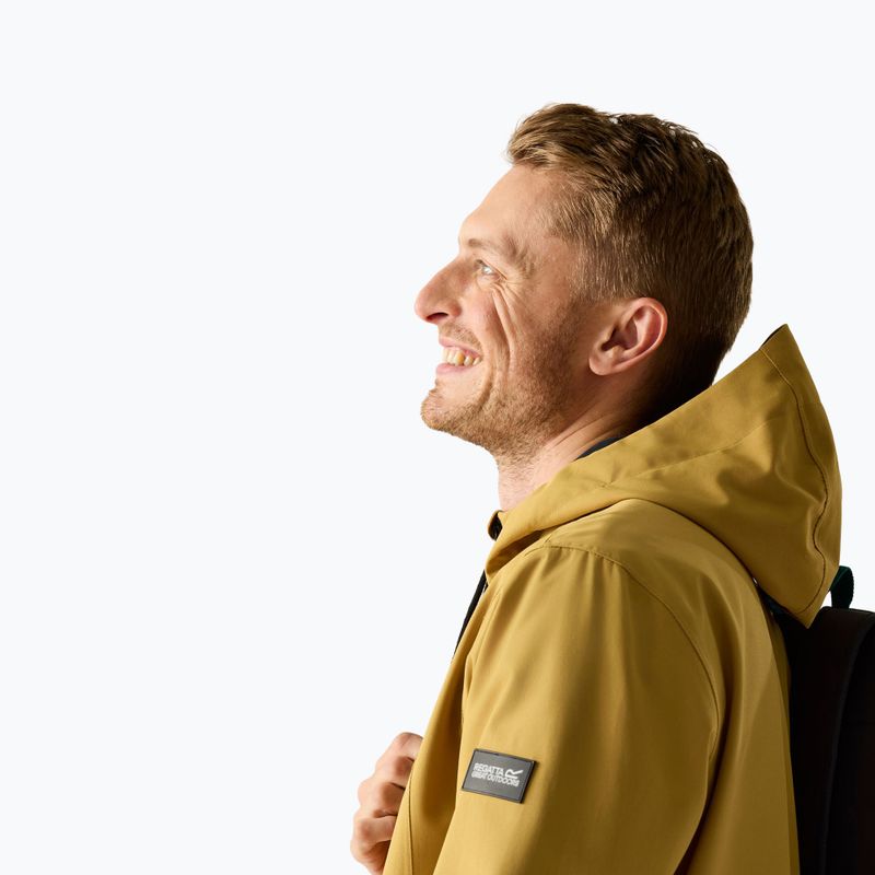 Pánska nepremokavá bunda REGATTA Waterproof Shell Frankie wood brown 6