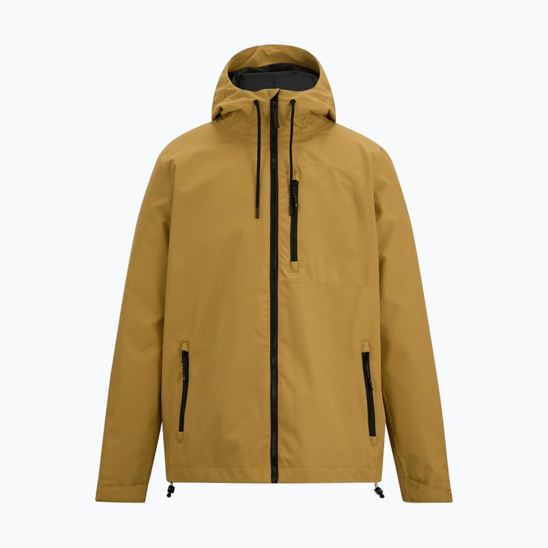 Pánska nepremokavá bunda REGATTA Waterproof Shell Frankie wood brown 9