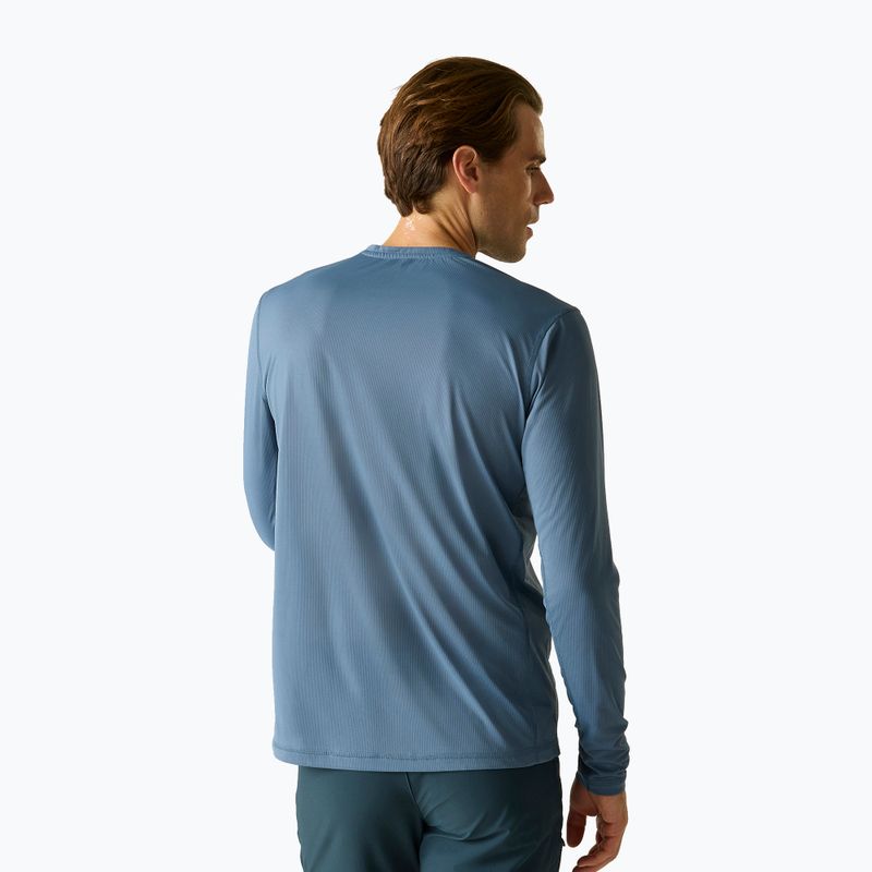 Pánske trekingové tričko longsleeve REGATTA Mindoi Anti Insect china blue 3