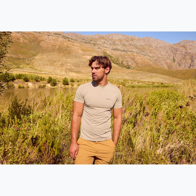 Pánske tričko REGATTA Mindoi Anti Insect abbeystone 5