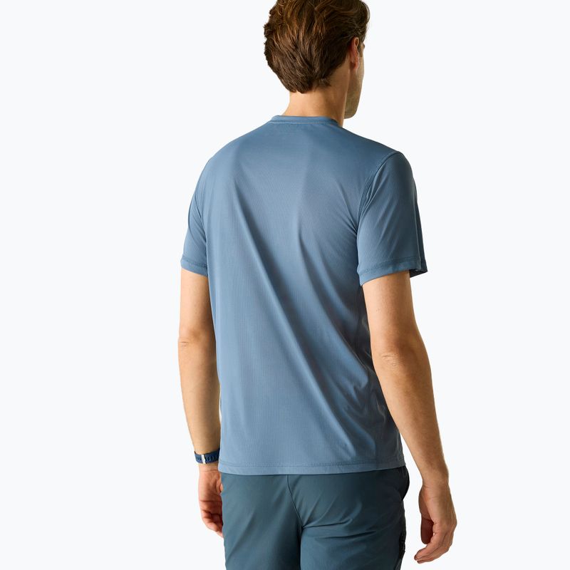 Pánske tričko REGATTA Mindoi Anti Insect china blue 3