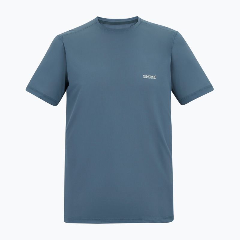 Pánske tričko REGATTA Mindoi Anti Insect china blue 5