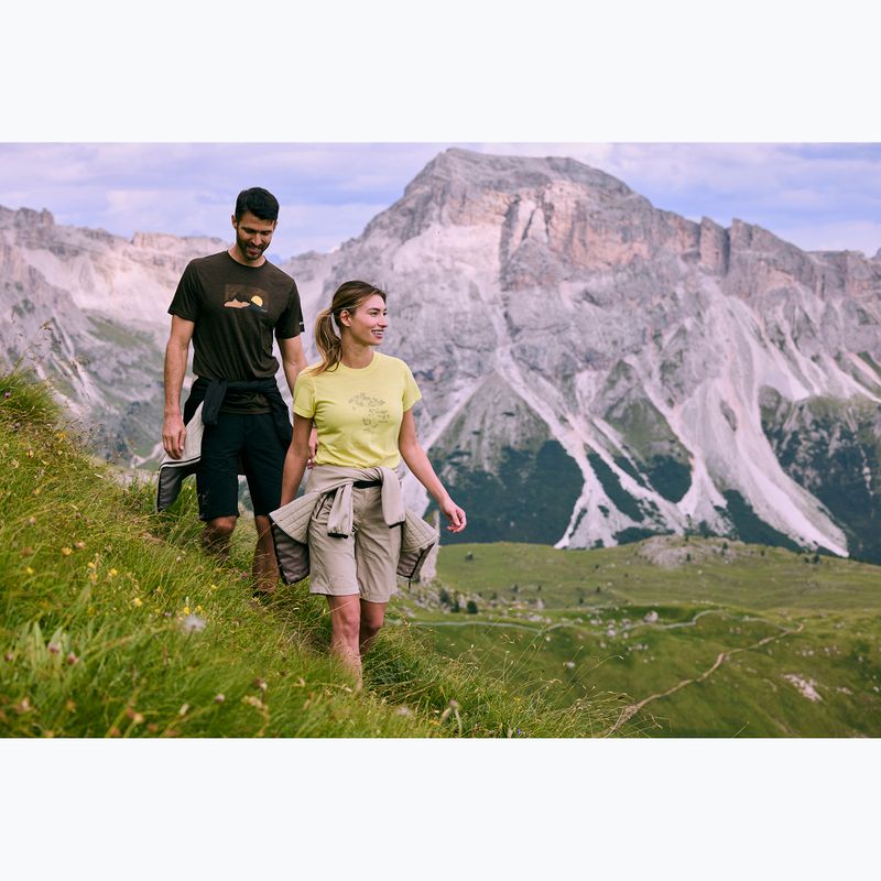 Pánske trekingové tričko REGATTA Fingal dark khaki marl 8