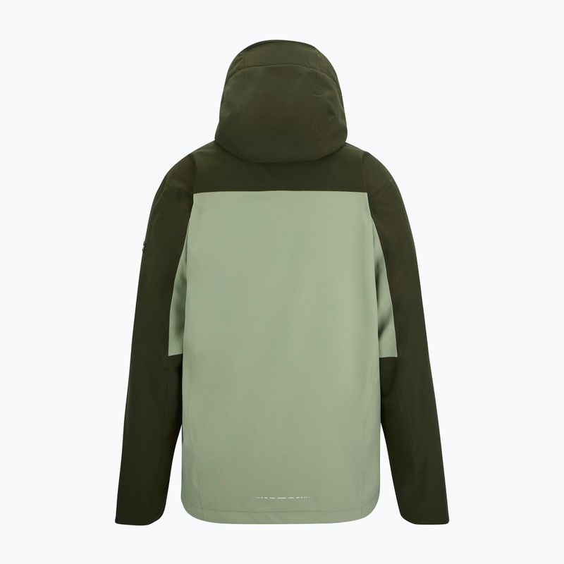 Pánska nepremokavá bunda REGATTA Waterproof Shell Bosfield light sage/dark khaki 10