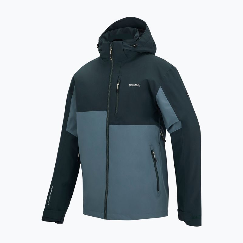 Pánska nepremokavá bunda REGATTA Waterproof Shell Bosfield china blue/night sky 12